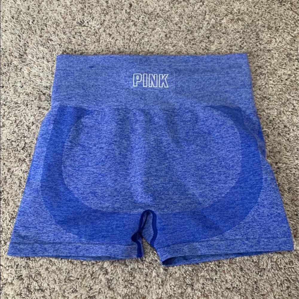 VS PINK WORKOUT SEAMLESS SHORTS